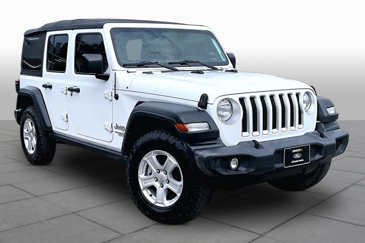 Used 2018 Jeep Wrangler Unlimited Sport S AWD/4WD image 3