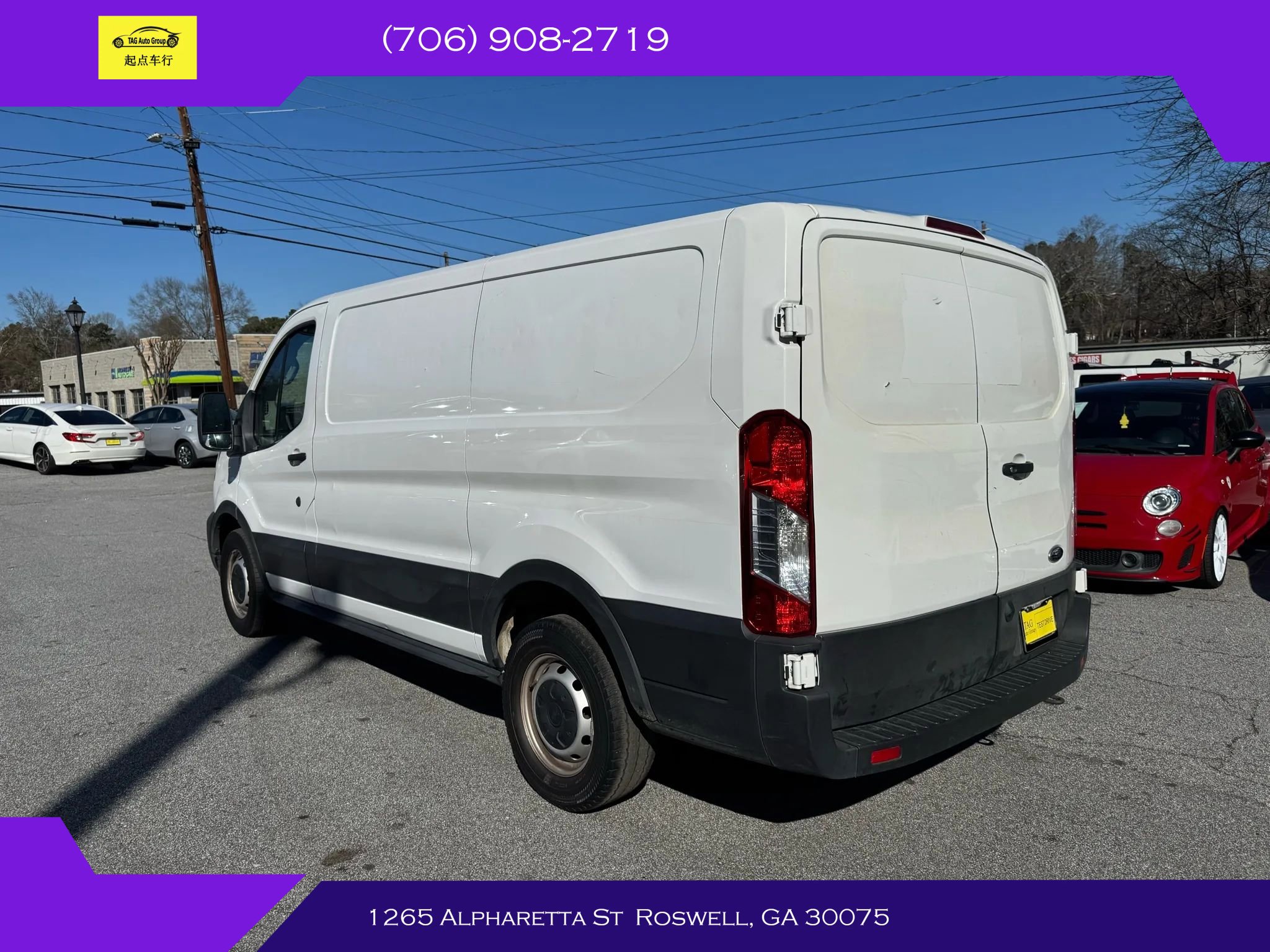 Used 2021 Ford Transit 150 Low Roof w/RWB Van 3D image 8