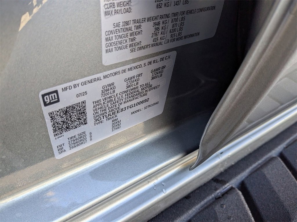 Certified 2026 GMC Sierra 1500 AT4 w/ AT4 Premium Package image 33