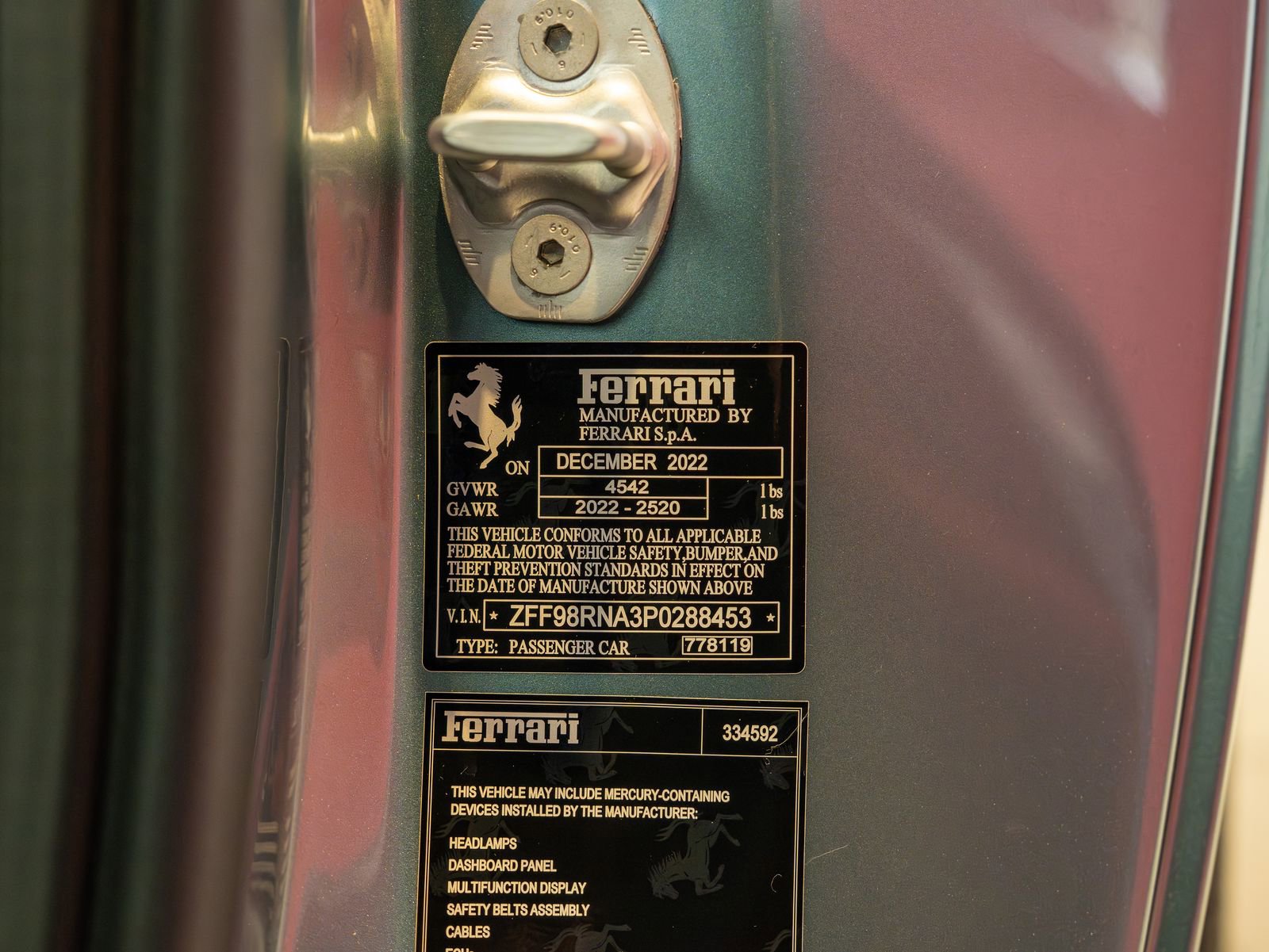 Certified 2023 Ferrari Roma RWD image 30