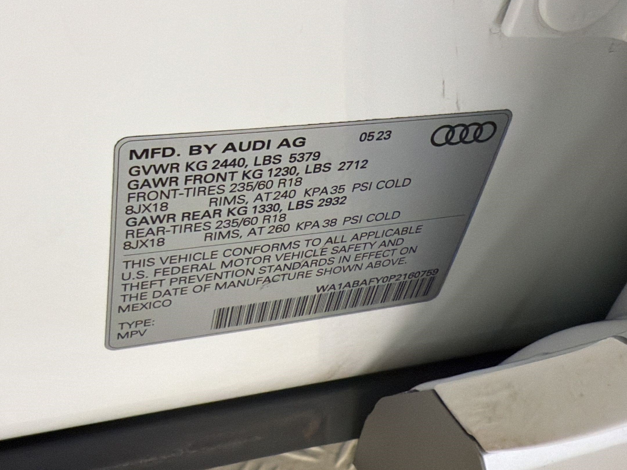 Used 2023 Audi Q5 2.0T Premium w/ Convenience Package AWD/4WD image 24