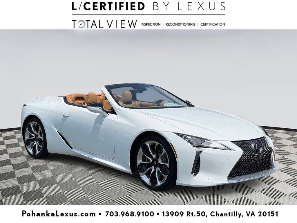 Used 2022 Lexus LC 500 Convertible w/ Touring Package RWD image 1