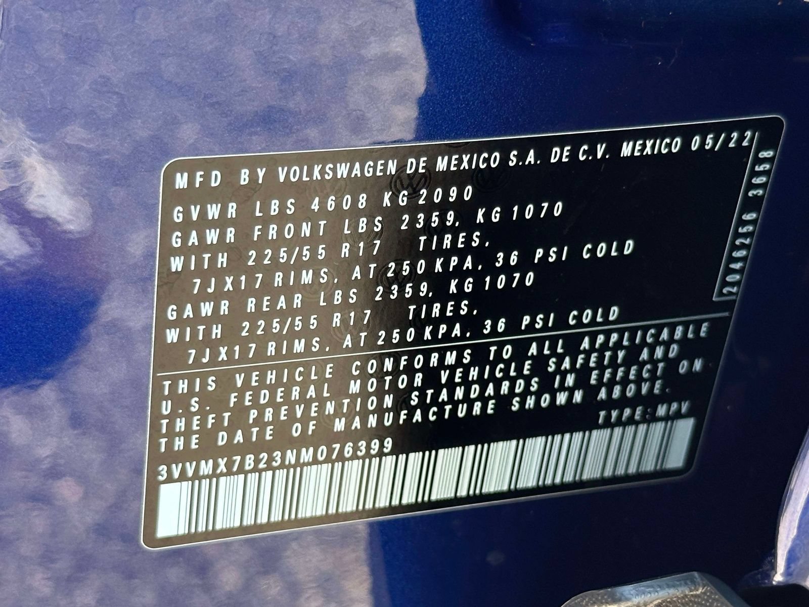 Certified 2022 Volkswagen Taos S AWD/4WD image 25
