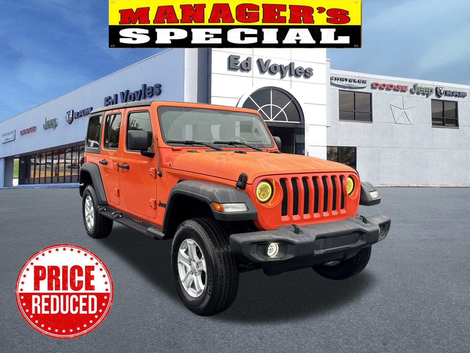 Used 2018 Jeep Wrangler Unlimited Sport S