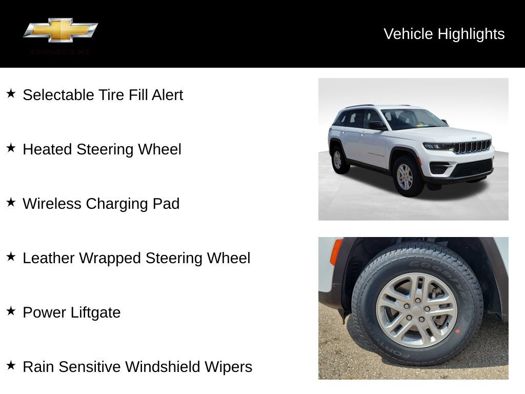 Used 2022 Jeep Grand Cherokee Laredo w/ Luxury Tech Group I AWD/4WD image 20