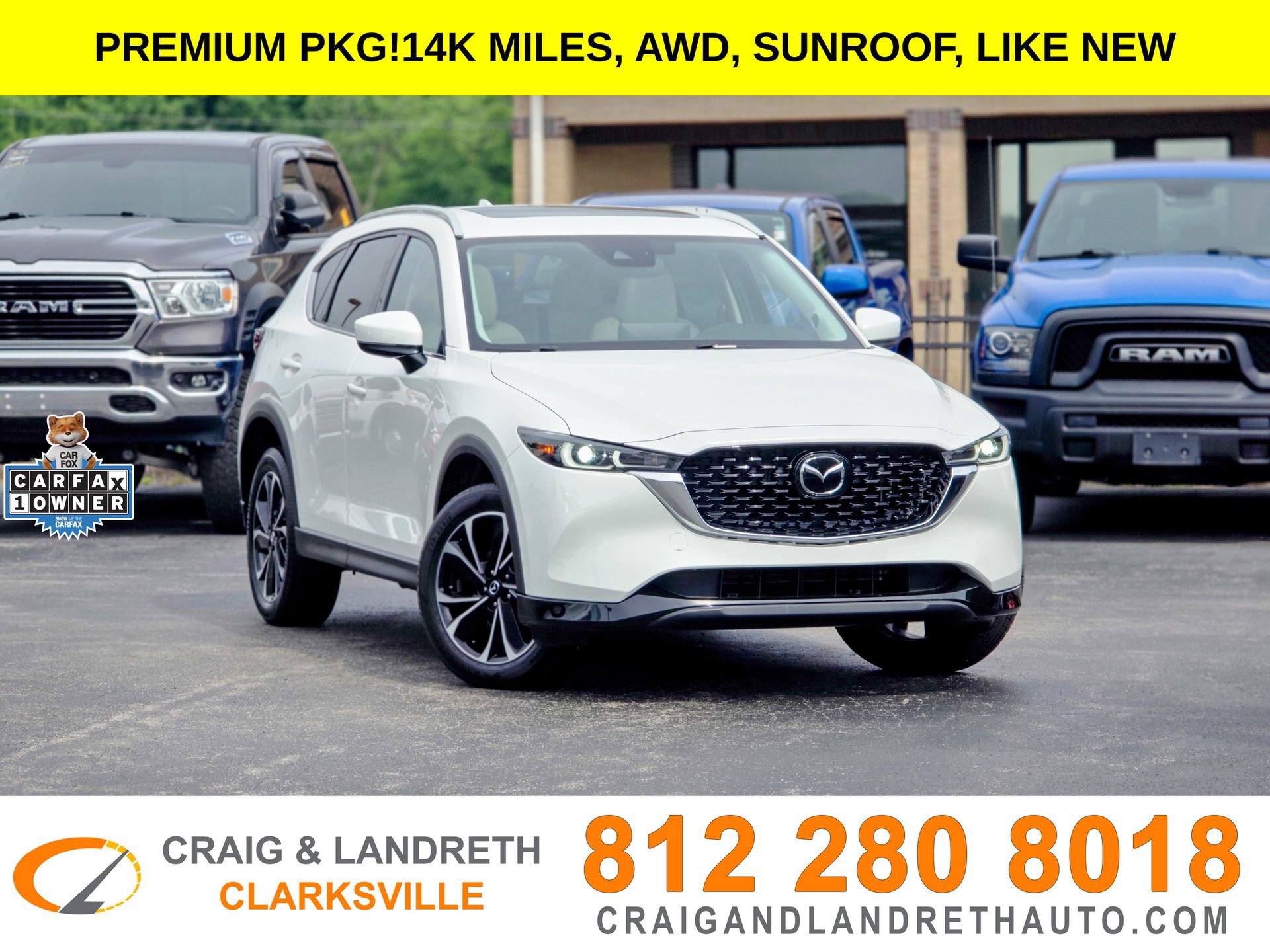 Used 2023 MAZDA CX-5 AWD 2.5 S w/ Premium Package