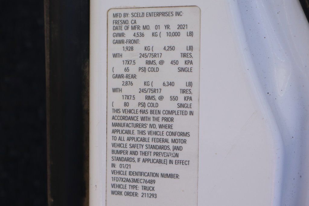 Used 2021 Ford F250 XL w/ Power Equipment Group RWD image 51