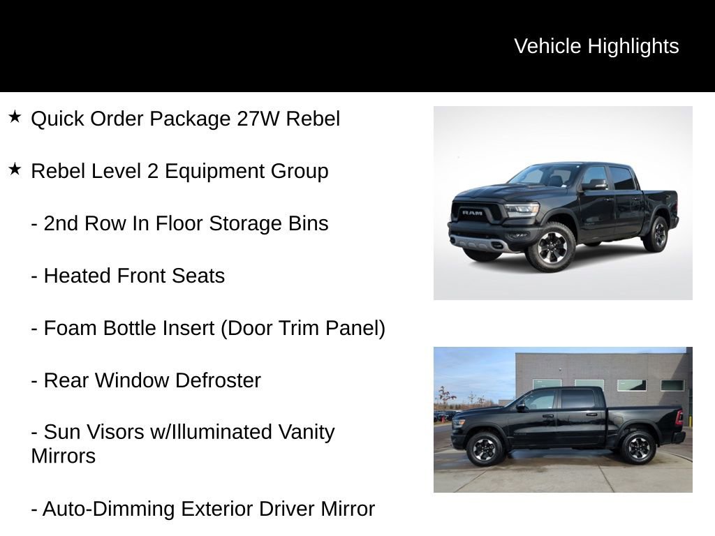 Used 2022 RAM 1500 Rebel w/ G/T Package image 6