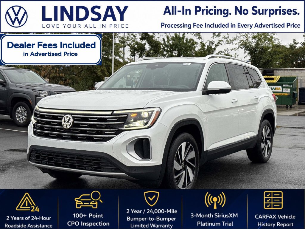 Used 2025 Volkswagen Atlas SEL AWD/4WD image 6
