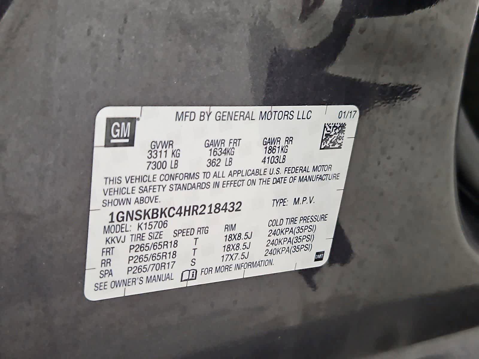 Used 2017 Chevrolet Tahoe LT AWD/4WD image 38