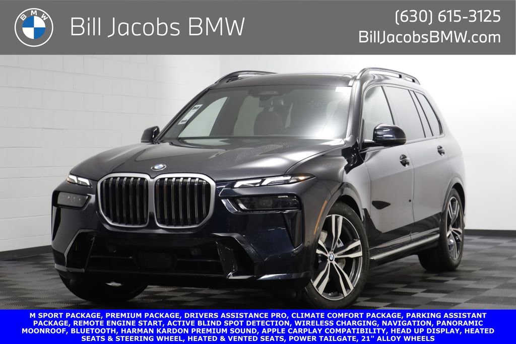 Certified 2023 BMW X7 xDrive40i w/ M Sport Package AWD/4WD image 1
