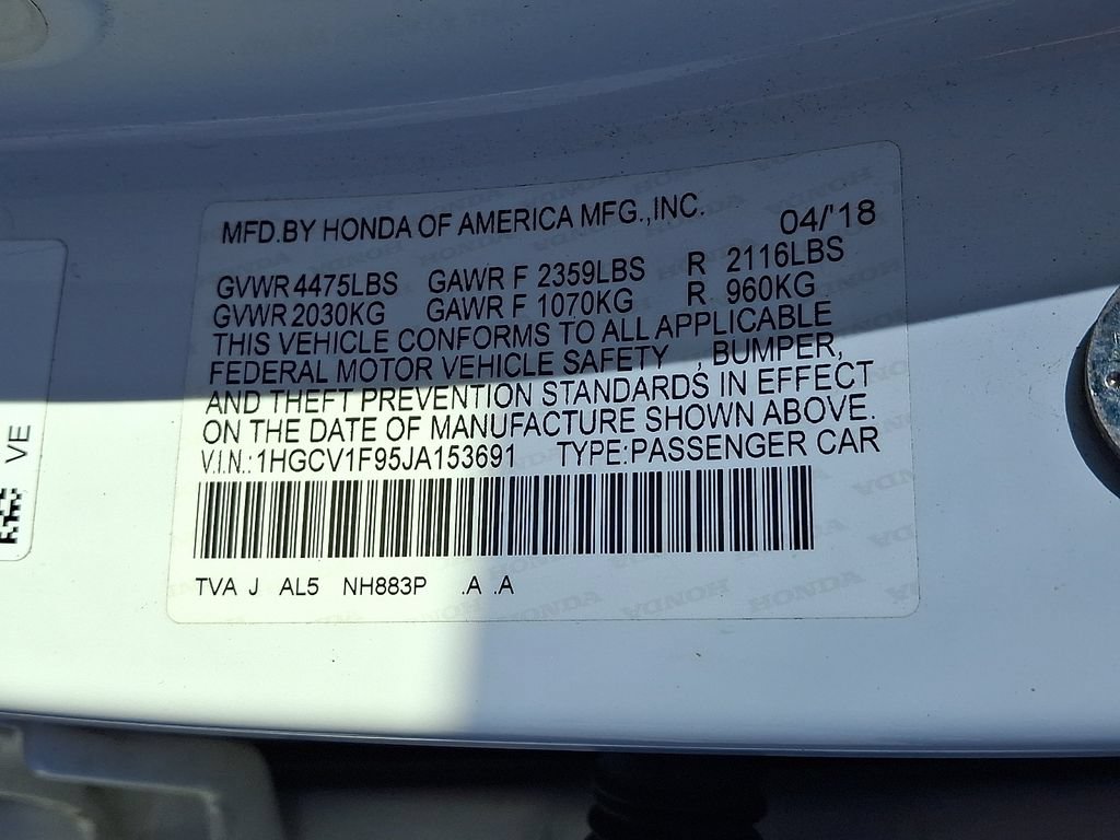 Used 2018 Honda Accord Touring image 31