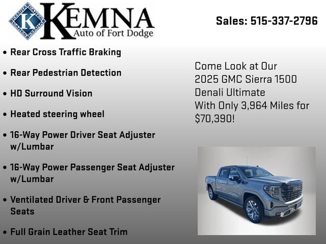 Used 2025 GMC Sierra 1500 Denali Ultimate AWD/4WD image 12