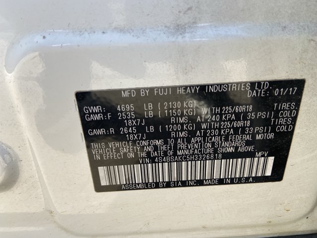 Used 2017 Subaru Outback 2.5i Limited w/ Popular Package #5 AWD/4WD image 46