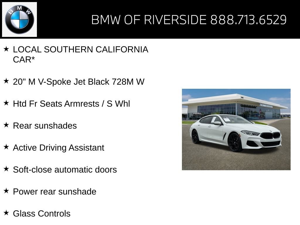Certified 2024 BMW 840i Gran Coupe w/ M Sport Professional Package RWD image 15