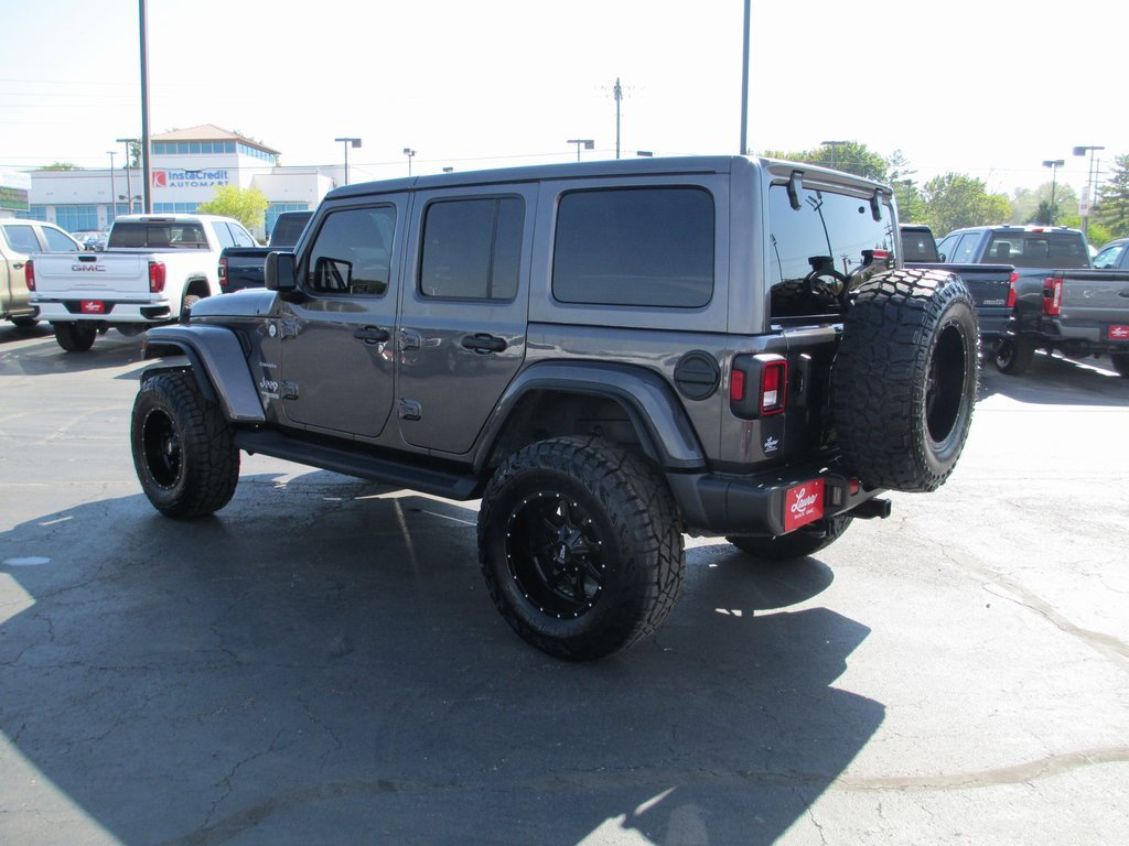 Used 2021 Jeep Wrangler Unlimited Sahara w/ Uconnect 4C Nav & Sound Group image 5