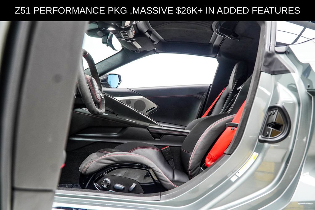 Used 2022 Chevrolet Corvette Stingray Premium Cpe w/ Z51 Performance Package RWD image 46