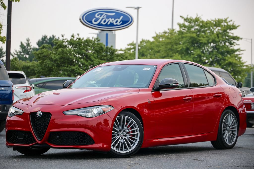 Used 2020 Alfa Romeo Giulia w/ Quick Order Package 22K Sport RWD image 1