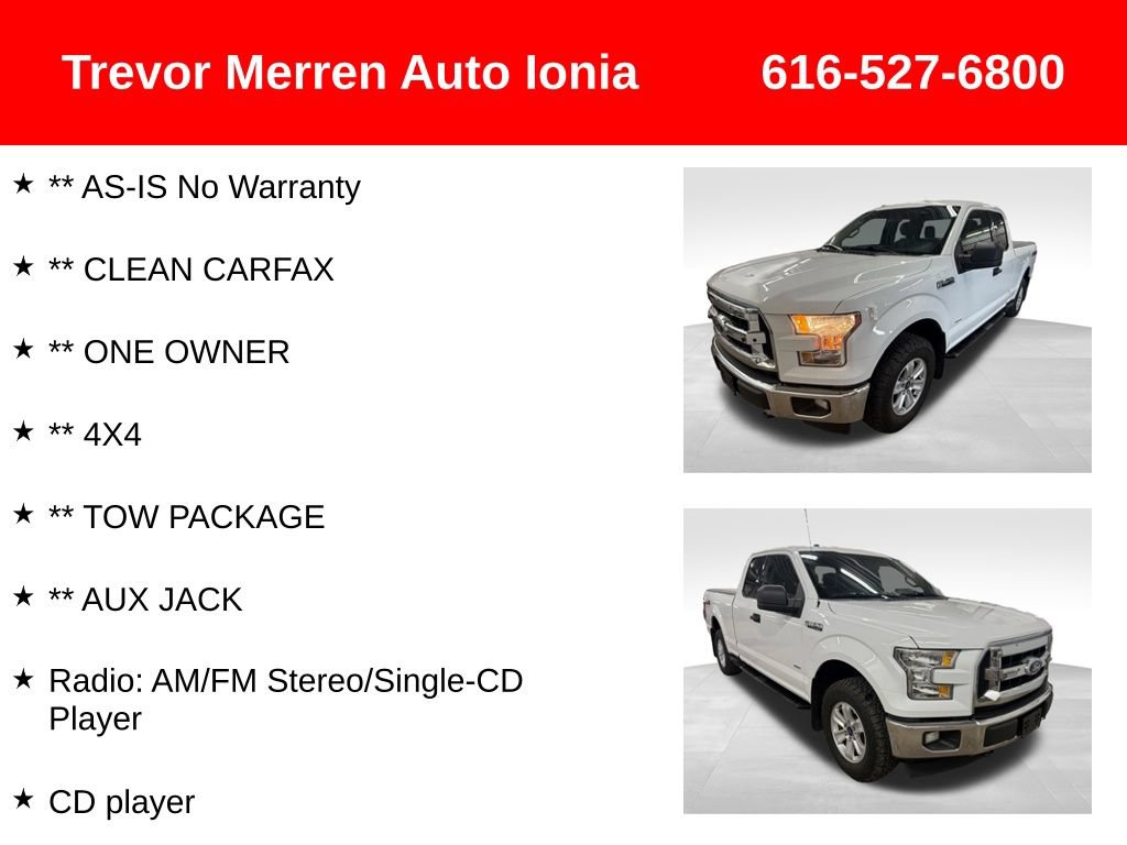 Used 2017 Ford F150 XLT w/ Trailer Tow Package AWD/4WD image 7