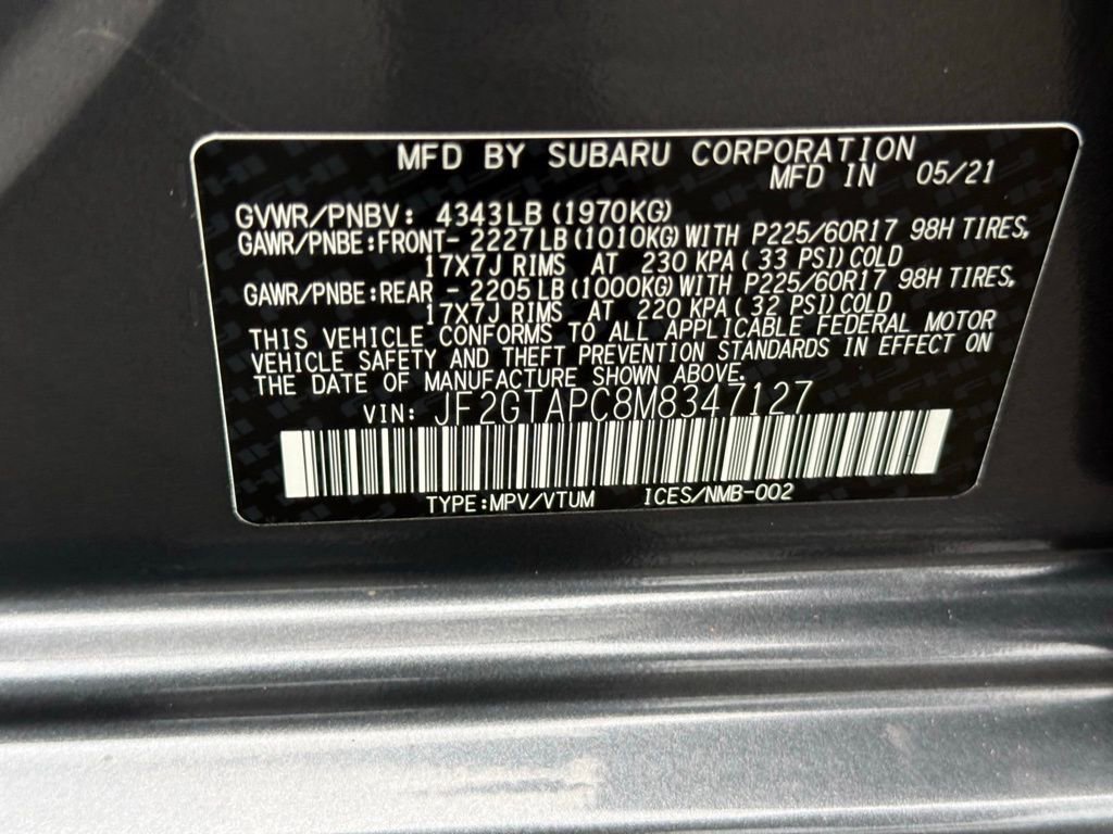 Used 2021 Subaru Crosstrek 2.0i Premium image 39