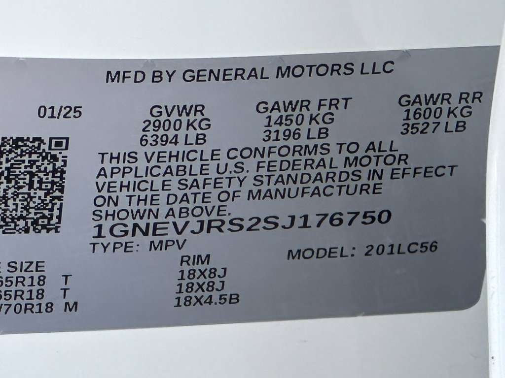 Used 2025 Chevrolet Traverse Z71 w/ Driver Confidence Package image 49