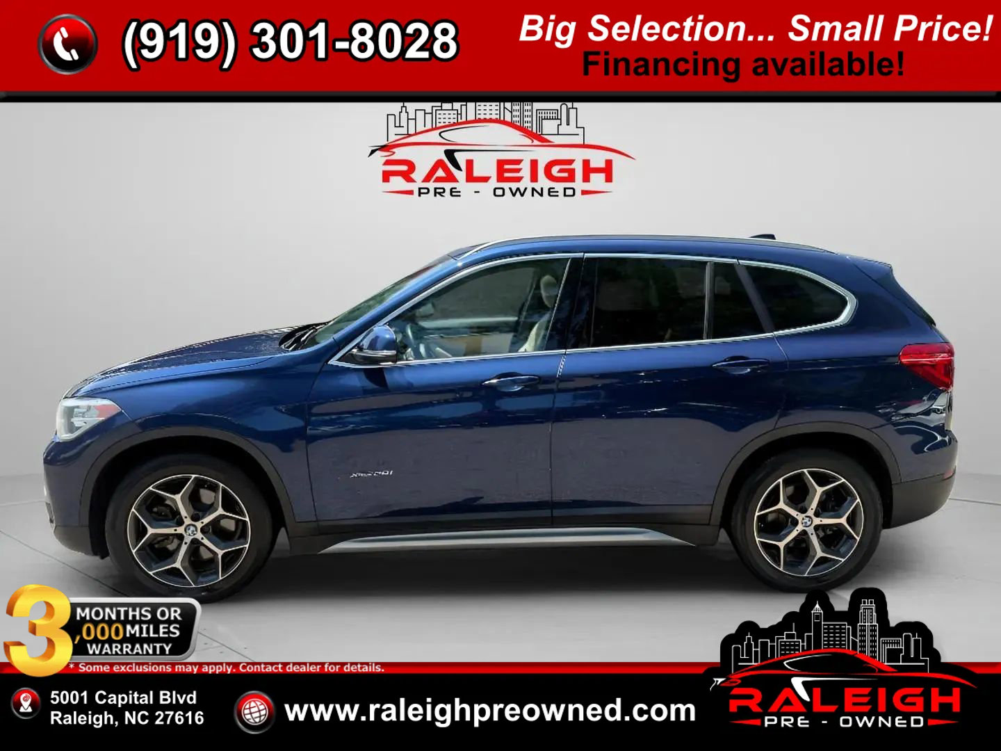 Used 2018 BMW X1 xDrive28i w/ Convenience Package image 1