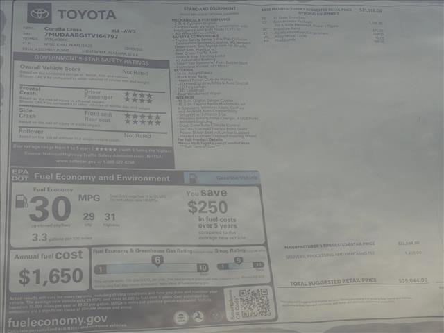 New 2026 Toyota Corolla Cross XLE w/ Convenience Package image 24