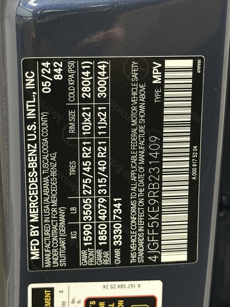 Certified 2024 Mercedes-Benz GLS 450 4MATIC image 37