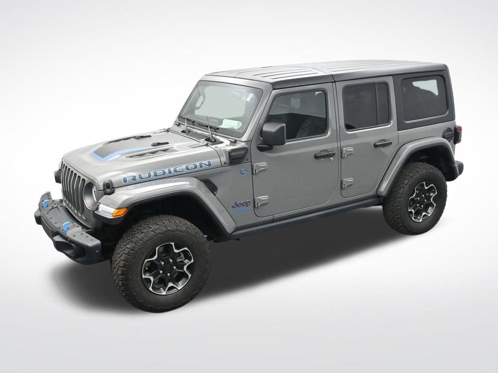 Used 2021 Jeep Wrangler Unlimited Rubicon 4xe w/ Steel Bumper Group AWD/4WD image 21