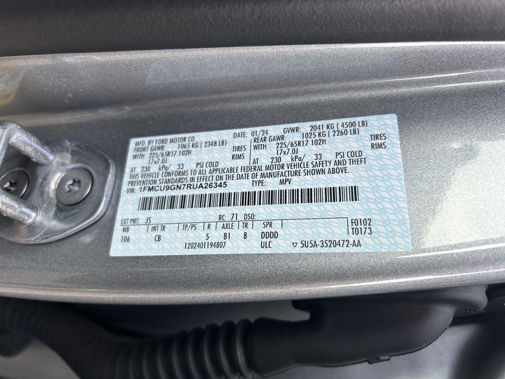 Used 2024 Ford Escape Active w/ Tech Pack #1 image 34