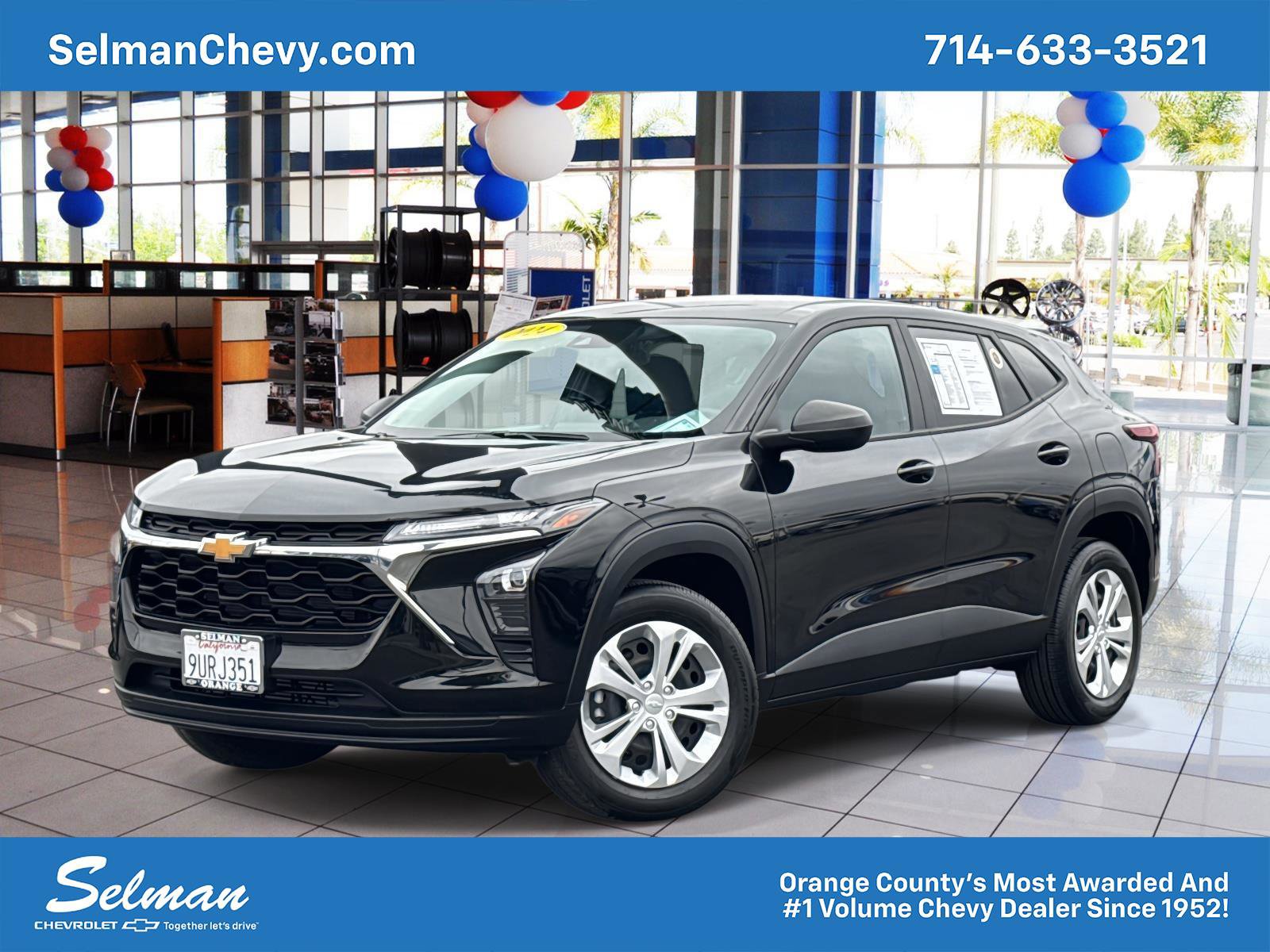 Used 2024 Chevrolet Trax LS