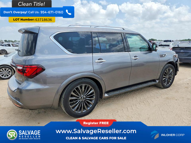 Used 2021 INFINITI QX80 Premium Select w/ Cargo Package RWD image 4