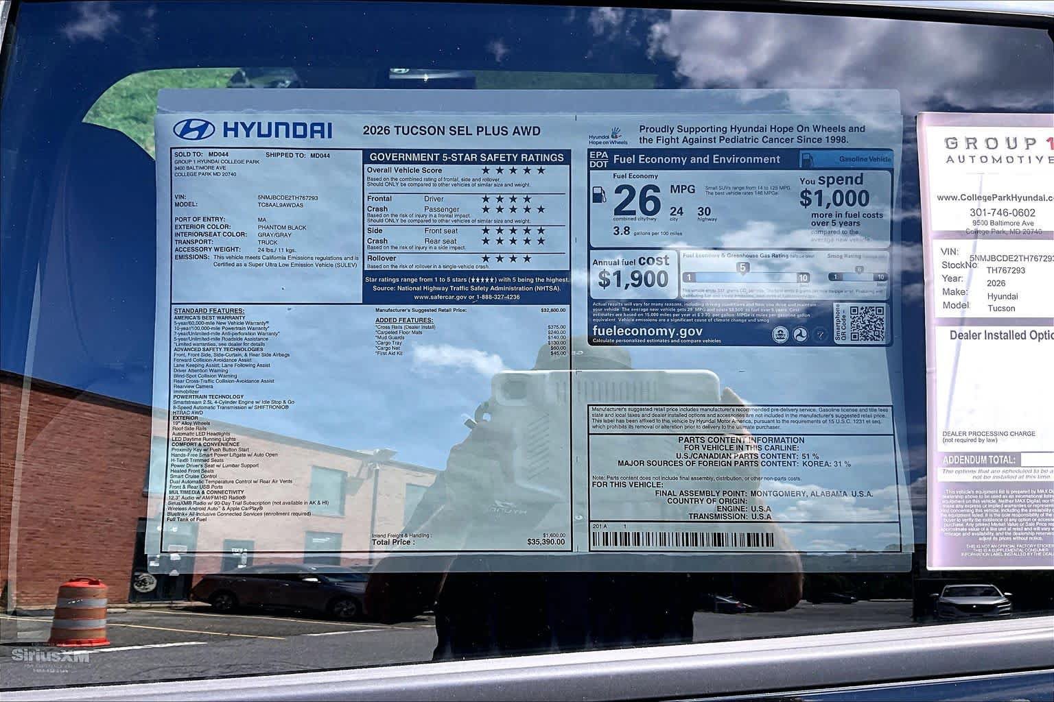 New 2026 Hyundai Tucson SEL Plus AWD/4WD image 19