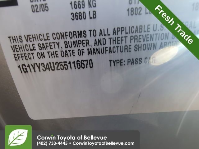 Used 2005 Chevrolet Corvette Convertible w/ Preferred Equipment Group image 15