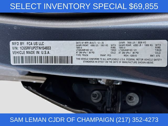 New 2026 RAM 1500 RHO w/ Bed Utility Group image 30