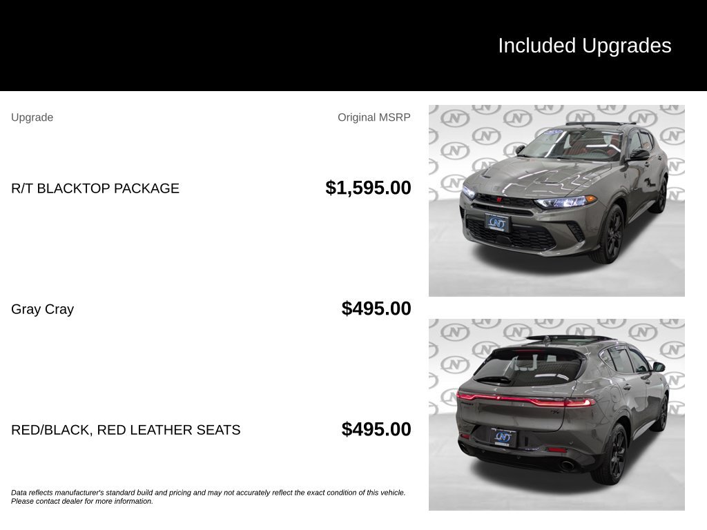 Used 2024 Dodge Hornet R/T Plus w/ R/T Blacktop Package AWD/4WD image 3