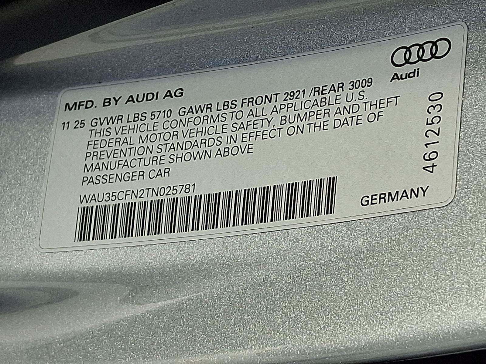 Certified 2026 Audi A6 Premium Plus w/ Prestige Package AWD/4WD image 27