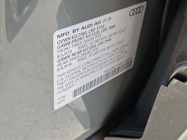 Certified 2025 Audi Q3 2.0T Premium w/ Convenience Package image 24