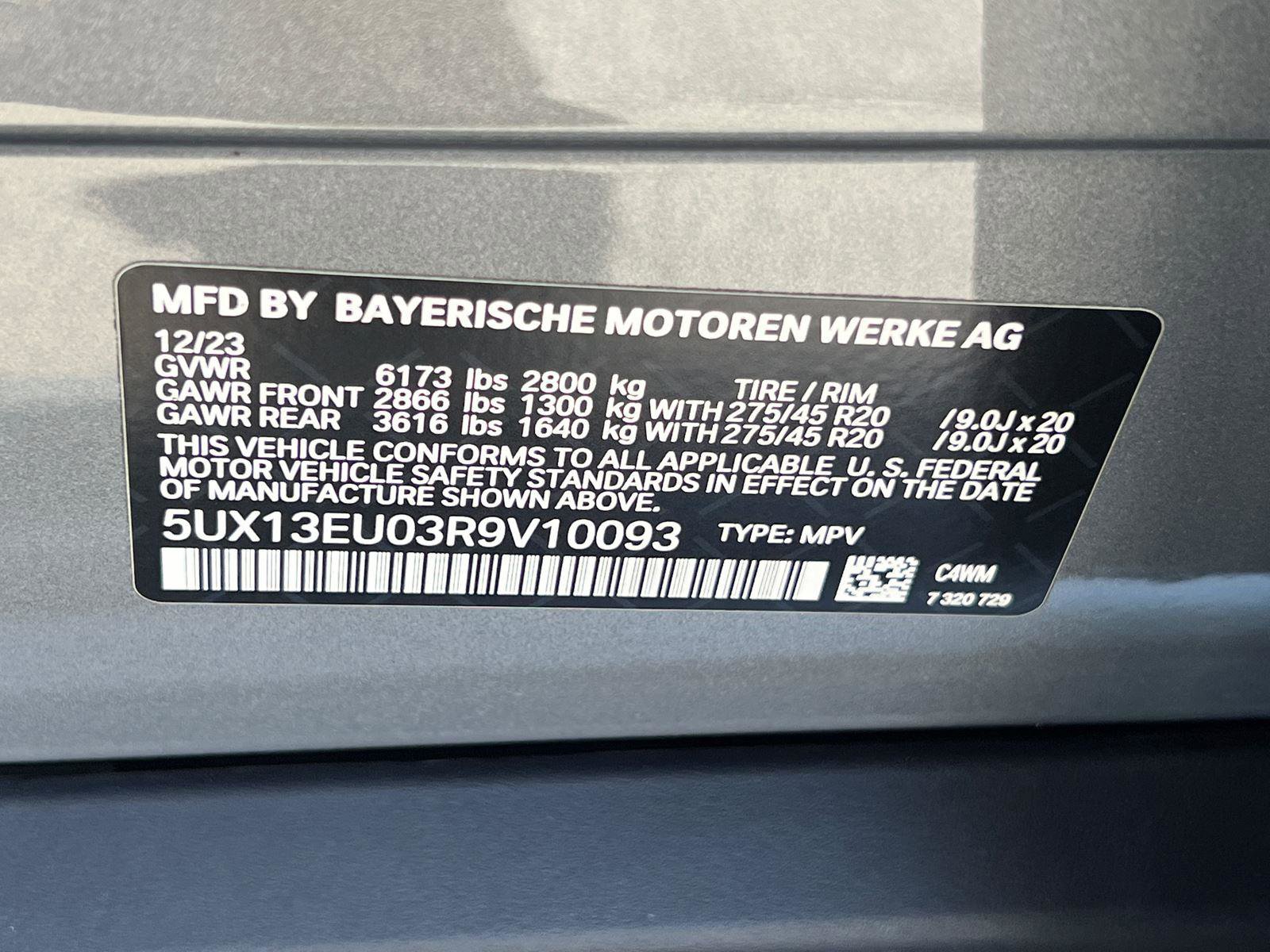 Used 2024 BMW X5 sDrive40i w/ Premium Package RWD image 34