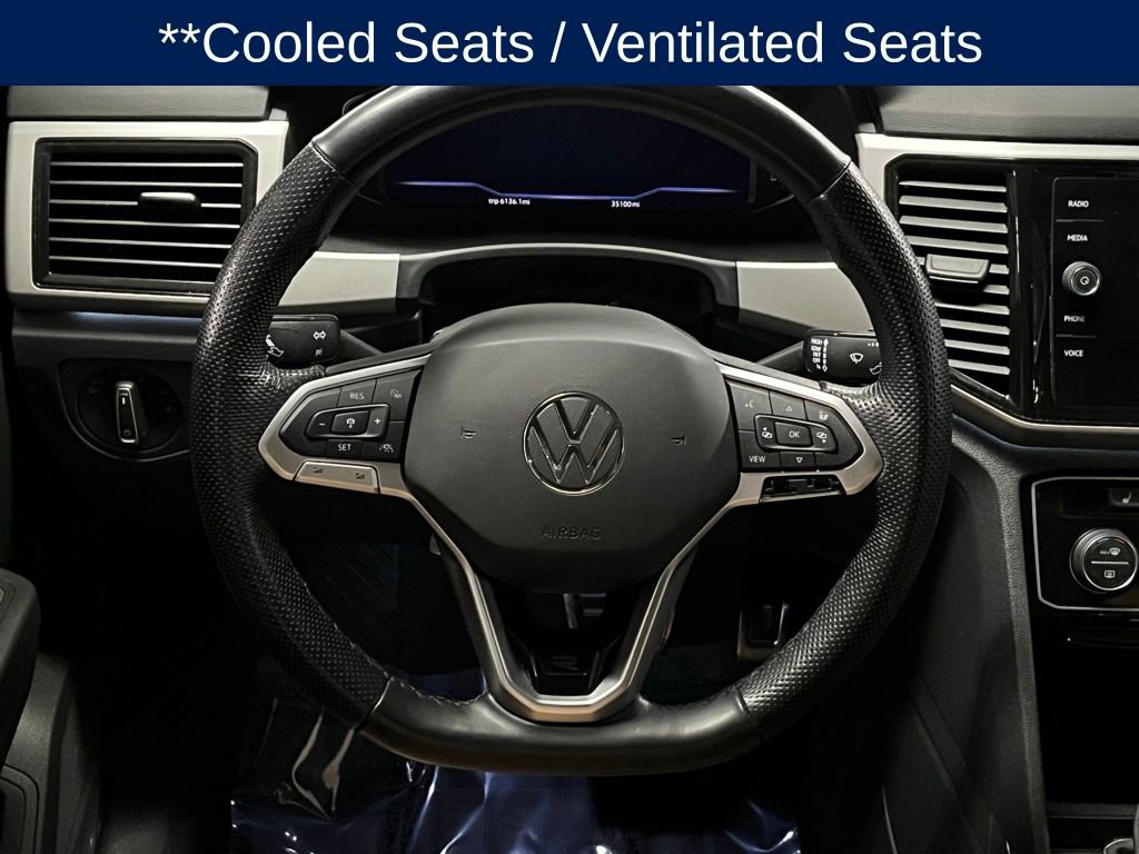 Certified 2022 Volkswagen Atlas Cross Sport SEL Premium R-Line w/ Cross Sport MDO Package AWD/4WD image 9