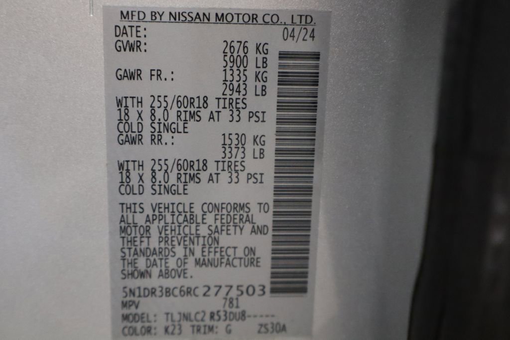 Used 2024 Nissan Pathfinder SV image 22