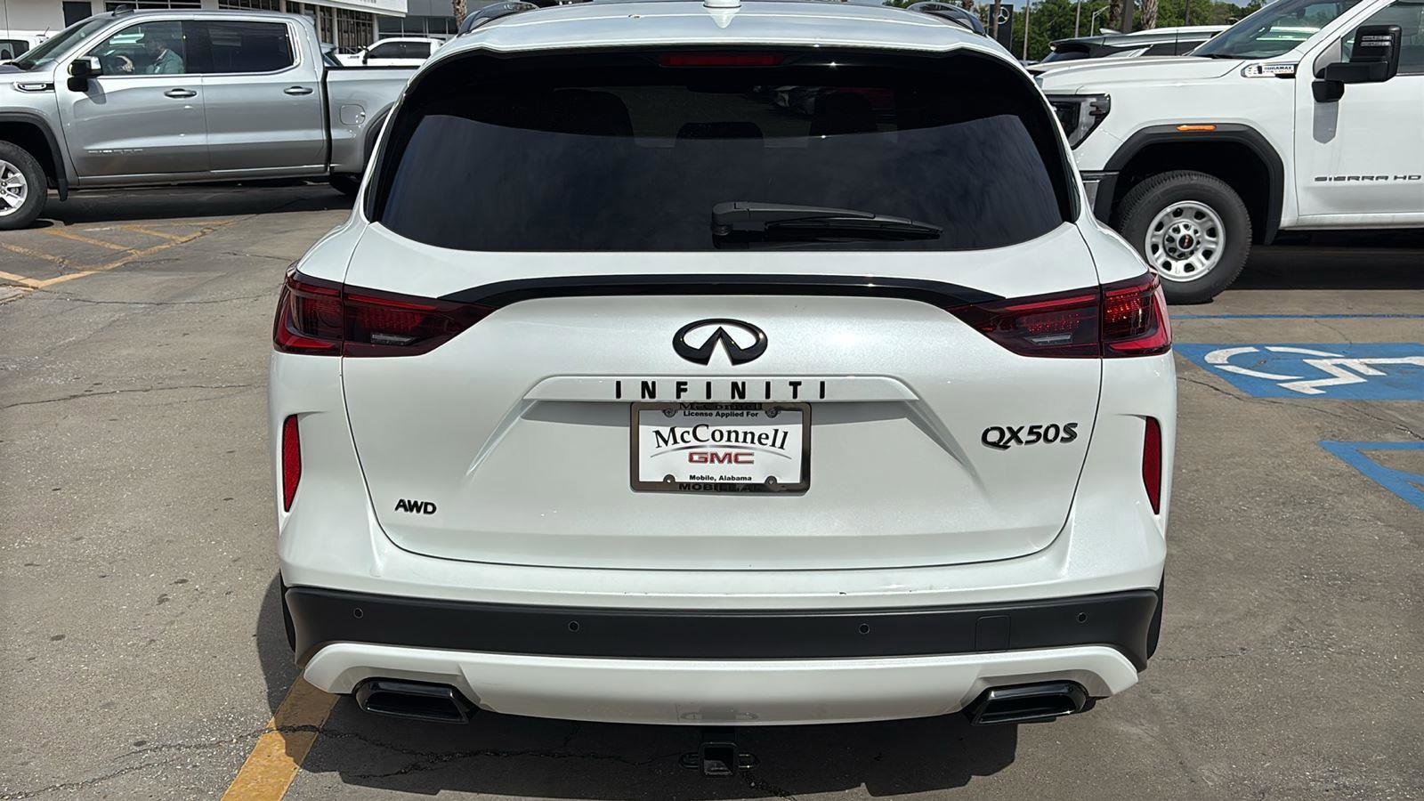 Used 2025 INFINITI QX50 Sport image 6