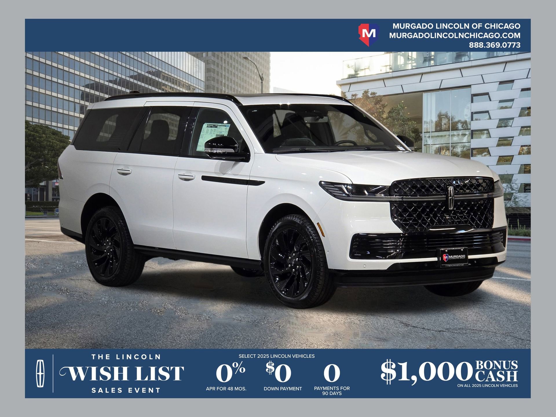 New 2025 Lincoln Navigator Reserve w/ Jet Appearance Package
