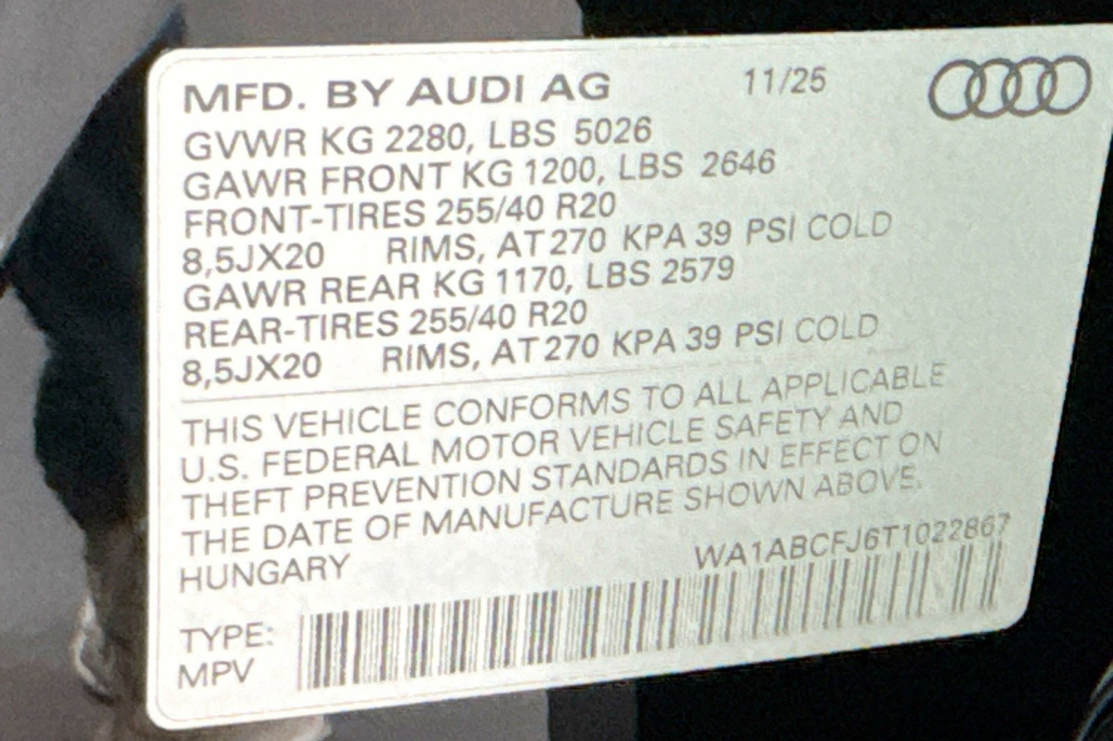 New 2026 Audi Q3 quattro 2.0T image 30