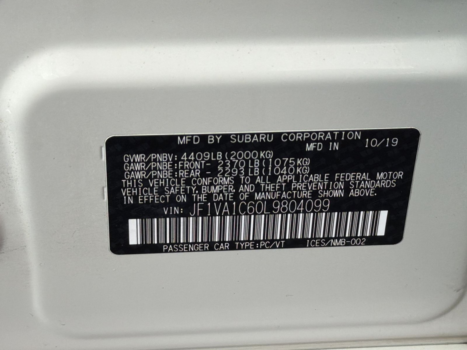 Used 2020 Subaru WRX Premium AWD/4WD image 27