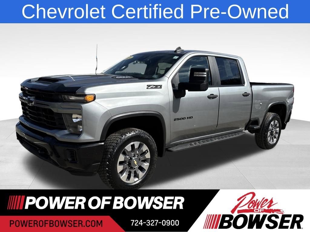 Certified 2024 Chevrolet Silverado 2500 Custom w/ Custom Convenience Package