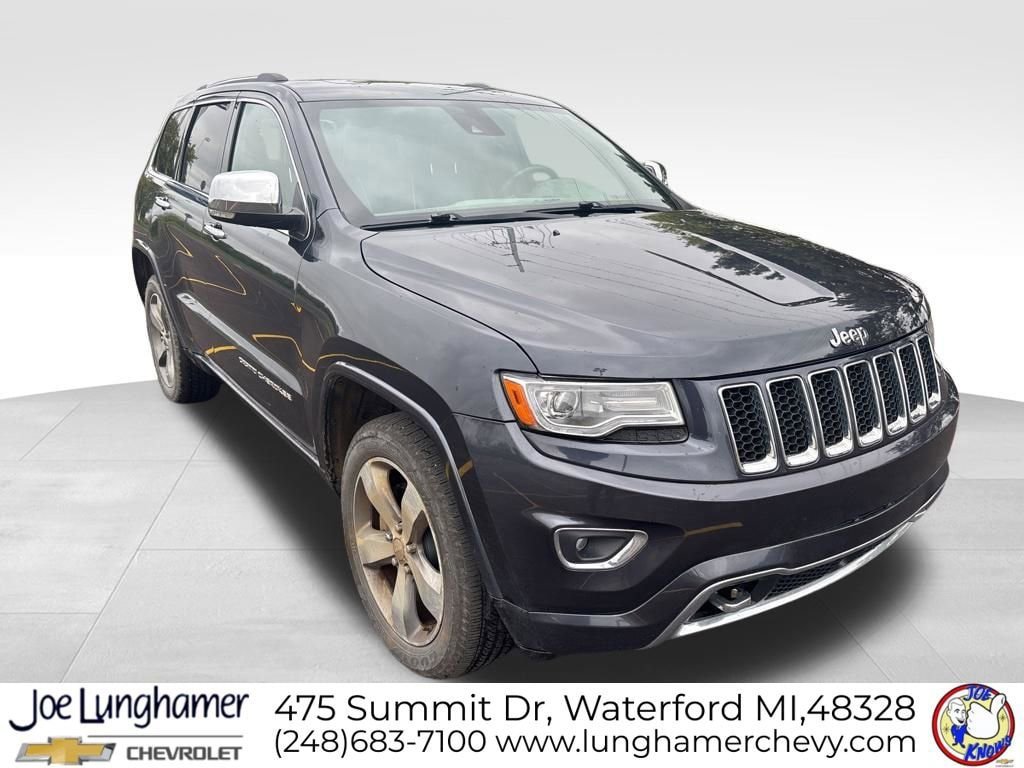 Used 2014 Jeep Grand Cherokee Overland w/ Advanced Technology Group AWD/4WD image 2