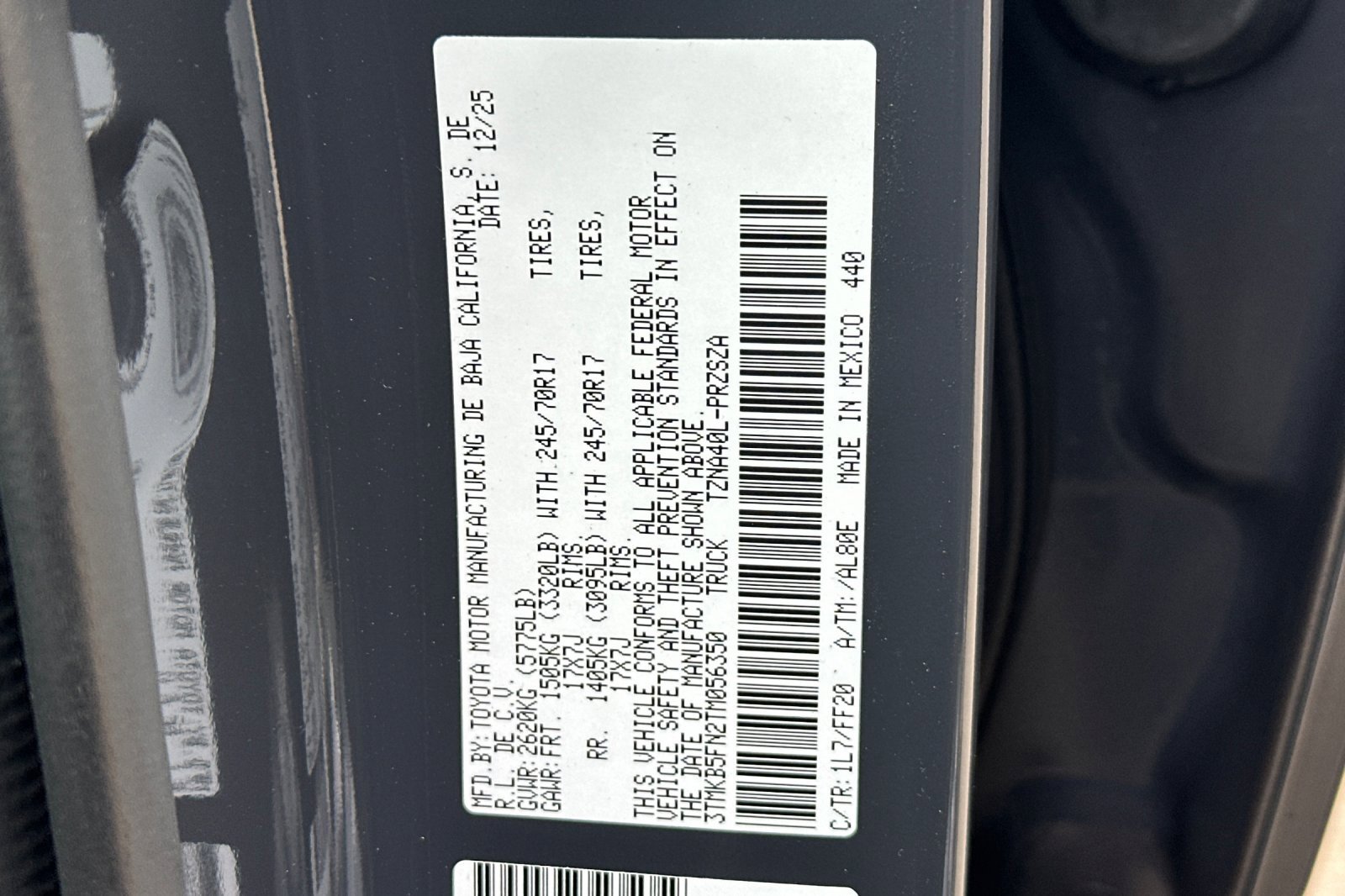 New 2026 Toyota Tacoma SR5 image 32