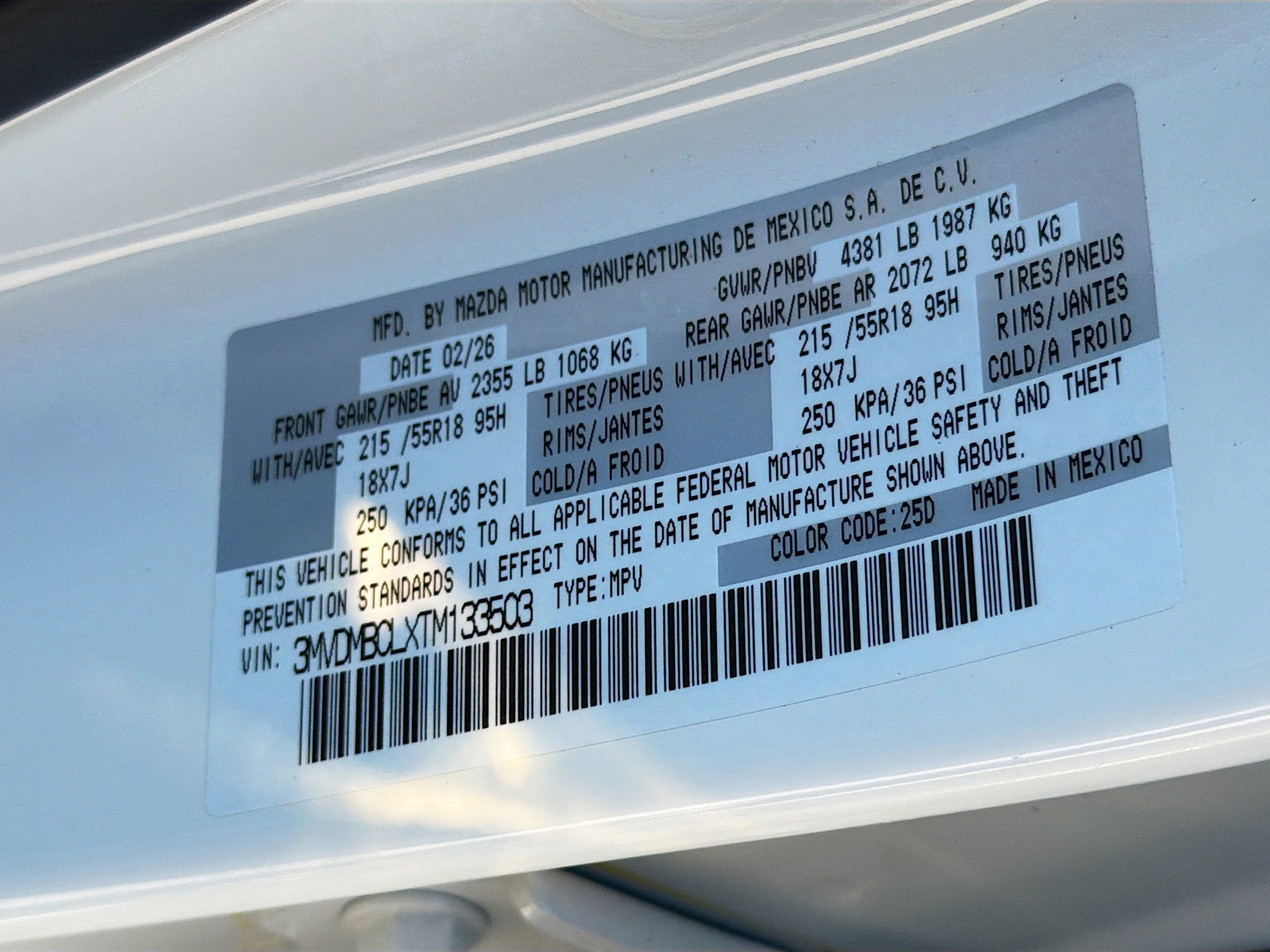 New 2026 MAZDA CX-30 AWD 2.5 S image 40