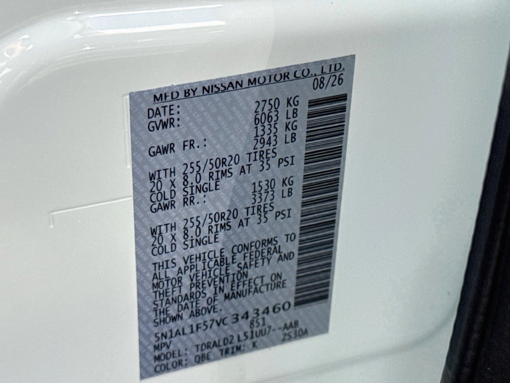 New 2027 INFINITI QX60 Luxe w/ Cargo Package FWD image 35
